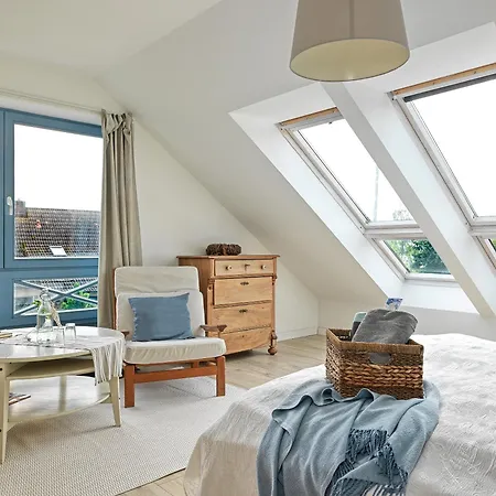 Haus Meerzeit Meerblick Doppelzimmer Δωμάτια σε οικογενειακή κατοικία